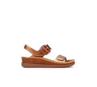 Pikolinos CADAQUES Women's Leather Wedge Sandals, Brandy, 6 UK