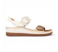 Pikolinos Cadaques Women's White Espadrille Lightweight Summer Wedge Sandals