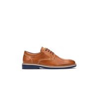 Pikolinos CARLET Leather Lace-up Shoes for Men, Brandy, 42 EU