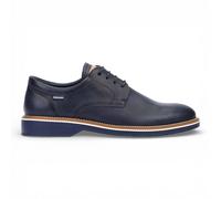 Pikolinos Claret Men's Blue Leather Lace-Up Derby Casual Lightweight Shoes