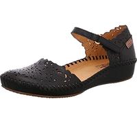 Pikolinos Leather Ballerinas P. Vallarta 655 Black