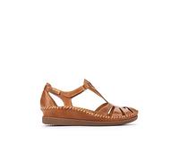 Pikolinos Leather Flat Sandals CADAQUES W8K