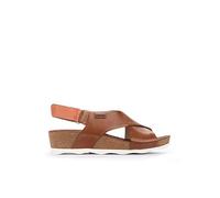 Pikolinos Leather Flat Sandals Mahon W9E