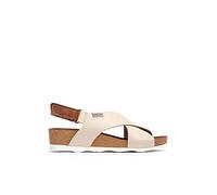 Pikolinos Leather Flat Sandals Mahon W9E