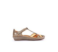 Pikolinos Leather Flat Sandals P. Vallarta 655