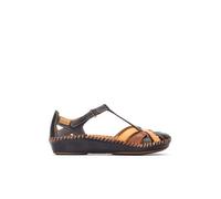 Pikolinos Leather Flat Sandals P. Vallarta 655 Navyblue