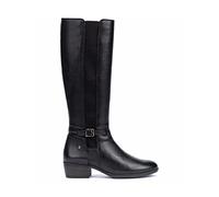 Pikolinos Leather Knee High Boots DAROCA W1U Black