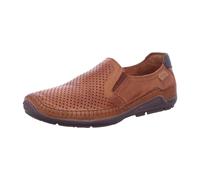 Pikolinos Azores Perf Tan Leather Mens Slip-on Shoes 06H3126-250 in a Plain Leather in Size 45