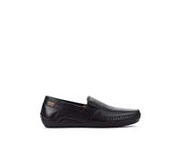 Pikolinos Leather Loafers Azores 06H Black