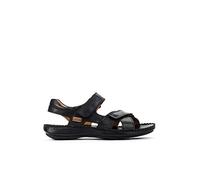 Pikolinos Leather Sandals Tarifa 06J Black