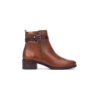 Pikolinos Malaga Leather Ankle Boots with Heel for Women, Cuero, 8.5 UK