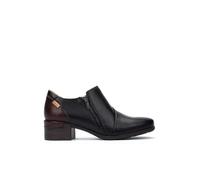 Pikolinos Malaga Leather Heels for Lady, Black/White, 3-3.5 UK