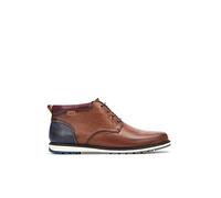 Pikolinos for man. M8J-8181 Leather Ankle Boots Berna light brown (43), Flat, Laces, Casual