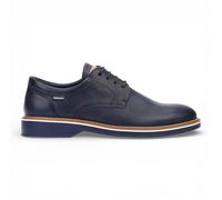 Pikolinos Mens Blue Leather Lace-Up Derby Comfort Shoes - Claret - Size EU 41