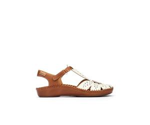 Pikolinos P. Vallarta Women's Half Open Leather Shoes, NATA, 4 UK