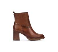 Pikolinos Palencia Leather Heeled Ankle Boots for Women, Cuero, 2-2.5 UK