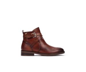 Pikolinos Planos boots in Piel Modelo PUERTOLLANO Para Señora, Cognac, 4-4.5 UK