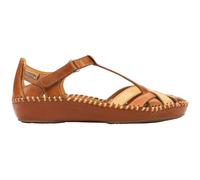 Pikolinos Puerto Vallarta 655-0732C5 Leather Women's Hook and Loop Sandals - Brandy-BL - Size:UK 4-4.5
