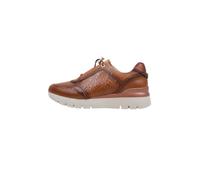 Pikolinos for woman. W9C-6607 Asturias brown leather trainers (40), Flat, Laces, Casual