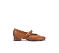 Pikolinos UBEDA Women's Leather Heeled Shoes, Brandy, 3 UK