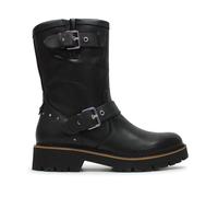 Pikolinos for woman. W6S-9741 Vicar Leather Boots black (39), 3 to 5 cm, Zip, Casual