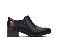 Pikolinos Womens Black Leather Low Heel Shoes - Malaga - Size EU 42
