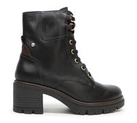 Pikolinos Womens Boots Soria Casual Lace Up Zip Heels Ankle Leather