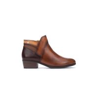 Pikolinos for woman. W1U-8732C1 Brown Daroca Leather Ankle Boots (39), 3 to 5 cm, Zip, Casual