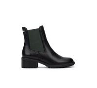 Pikolinos Women's Medina Leather Heeled Ankle Boots, Black/White, 3-3.5 UK