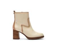 Pikolinos Women's Palencia Leather Heeled Ankle Boots, ivory white, 6-6.5 UK