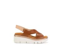 Pikolinos Women's Pikolinos Wedge Sandals Leather Gomera for Woman Color BlackWedge Sandal