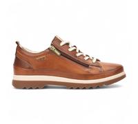 Pikolinos Womens Women’s Brandy Brown Leather Laces & Zipper Trainers - Vigo - Size EU 40