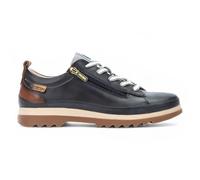 Pikolinos Womens Women’s Ocean Blue Leather Laces & Zipper Trainers - Vigo - Size EU 42