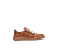 Pikolinos XATIVA Leather Sneakers for Men, Brandy, 8 UK