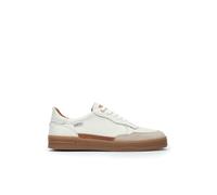 Pikolinos XATIVA Leather Sneakers for Men, Off White, 10 UK