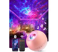 PIKOY Galaxy Projector Lava Lamp, 15 Colors 15 White Noises+Bluetooth 4 5 6 7 8 9 10 11 Year Old Girls Gift for Girls Boys Gifts Baby Gifts Birthday Gifts for Women Gifts Room Decor