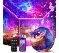 PIKOY Star Light Signs Room Decor Aesthetic Bedroom Accessories Bedroom Decor Baby Night Light Kids Sunset Lamp Fairy Lights Cool Stuff 9 10 11 Teen Girls Boys Gifts,15 Colors+15 White Noise+Bluetooth