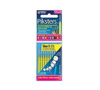 Piksters 0.60 mm Size 3 Yellow Interdental Brush - by PIKSTERS