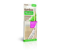Piksters Bamboo Interdental Brush - Size 00 Pink 0.60mm - 8 Brushes Per Pack
