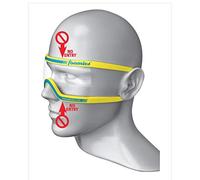 PIKSTERS FOAMIES - Disposable Eye Protection X 1 Single Unit (Small)