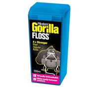 Piksters Gorilla Floss 150m Extra Strong Dental Floss for Plaque Removal