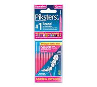 Piksters Interdental Brush Extra Tight Gaps 10 Pack Pink Size 00