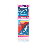 Piksters Interdental Brushes, Size 4, Red Handle