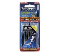 Piksters Interdental Brushes (7 Pack, Size 7 (Black)