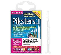 Piksters Interdental Brush Size 2 (40 Pack) by Pikster
