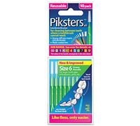 Piksters Interdental Brushes, Pack of 10, Green, 0.80 mm, Value Pack of 3 (3 x 10 Pieces)