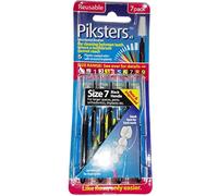 Piksters Interdental Brushes (7 Pack, Size 7 (Black))