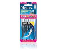 Piksters Interdental Brushes (7 Pack, Size 7 (Black)