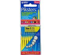 PIKSTERS - for cleaning between teeth-Size 3 (Yellow)- 10Pk
