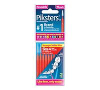 Piksters Interdental Brushes, Size 4, Red Handle